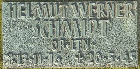 186 - Grabplatte Schmidt Helmut