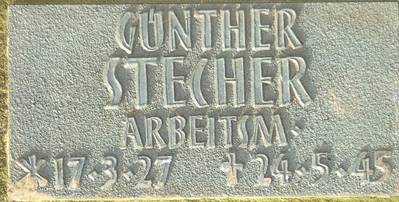 211 - Grabplatte Stecher